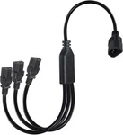 To X Y Splitter Power Cord, Iec 320 Male 2FT-C14-SR-3*C13 New. Price: $17.99.
