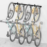 Enhanced Storage Rack, Adjustable 4-BIKE And 2-HELMET Hangers For Indoor New. Price: $24.99.