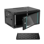 Mt-viki 6U Wall Mount Server Cabinet Network Rack 17.7'' Deep For 19'' Equipment New. Price: $103.54.