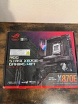 Asus Rog Strix X870E-E Gaming Wifi Amd AM5 Motherboard DDR5 (read Description) Open. Price: $270.00.