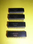 Four (4) Advanced Micro Devices (amd) AM91L01BPC Chips (intel P2101 2ND Source) Used. Price: $20.00.