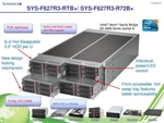 Supermicro SYS-F627R3-R72B+ Barebones Server, New, In Stock, 5 Year Warranty. Price: $7500.00.
