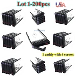 Lot Hp 2.5" Hard Drive Caddy Tray For DL360 DL380 G5 G6 G7 Proliant 500223-001 Used. Price: $776.00.