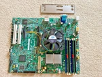 Intel Server Board S3200SHV, Socket LGA775, W/CORE2 Duo 3GHZ Cpu & 8GB Ram Used. Price: $70.00.