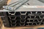 Dell R640 8-BAY Server, 2X Gold 6230 20-CORE, 64GB Ram, 5X Tray, H730P, Rails Used. Price: $849.99.
