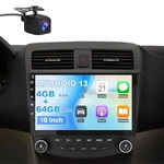 Awesafe 8CORE 64GB Car Radio Stereo Android 13 For Honda Accord 7TH 2003 2004 Open. Price: $179.99.