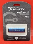 16GB Kingston Technology Ironkey Vault Privacy 50 USB3.2 Type-a Flash Drive New. Price: $54.99.