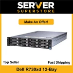 Dell Poweredge R730XD Server 2X E5-2695 V4 = 36 Cores H730P 32GB Ram 4X Trays Used. Price: $700.99.