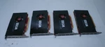 Lot Of Dell Amd Firepro W5100 0W2C47 4GB GDDR5 Quad Displayport Video Cards T7 Used. Price: $108.00.