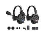 Synco Xtalk X2 2.4GHZ Wireless Headset With Microphone Intercom System Random... New. Price: $192.50.