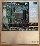Supermicro CSE-813M 1U Server X9SCL-F E3-1270 V2 32GB Ecc 4X1TB Raid Ipmi Rails Used. Price: $295.00.