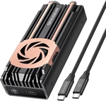 Graugear USB4 M.2 Ssd Enclosure, 40GBPS Nvme With Built-in Cooling New. Price: $39.50.