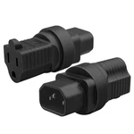 Jorindo Computer Power Adapter Cord Nema 5-15R Receptacle To IEC320 C14 Pdu... New. Price: $14.62.