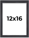 12X16 Shadow Box Frame Contemporary Black 3/4" Depth Of Usable Space Interior New. Price: $69.45.