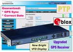 Symmetricom Syncserver Ptp S300 Upgraded Gps Ntp Network Time New Display Good. Price: $1066.80.