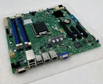 Supermicro X10SLM-F Server Motherboard, Socket LGA1150 Used. Price: $69.99.