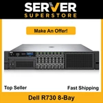 Dell Poweredge R730 Server 2X E5-2698 V4 = 40 Cores H730 64GB Ram 8X Trays Used. Price: $739.99.