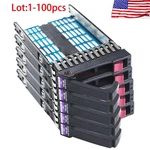 Lot Hp 2.5 Sas Sata Tray Caddy 378343-002 Proliant ML370 DL380 DL580 DL360 G6 G7 Open. Price: $448.00.