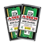 A-tech 8GB Kit (2X4GB) Ram For Dell Latitude E3540, 3550, E3440, 3450, ... New. Price: $128.91.