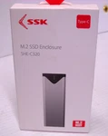 Ssk M.2 Nvme Ssd Enclosure SHE-C320 Type-c New. Price: $22.95.