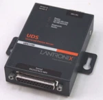 Lantronix UDS1100 - One Port Serial (RS232/ RS422/ RS485) To Ip Ethernet Device Used. Price: $79.95.