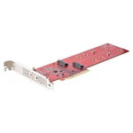 Startech DUAL-M2-PCIE-CARD-B M.2 X4 X8 Ssd Adapter Ahci Nvme New. Price: $91.35.