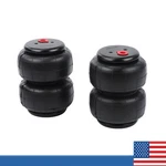2PC Air Lift D2500 Dominator Bags Single Port 1/2"NPT Springs Suspension New. Price: $84.99.