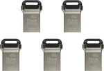 Teamgroup C162 32GB 5 Pack Usb 3.2 Gen 3.1/3.0 Mini Fits Metal Personal New. Price: $64.89.
