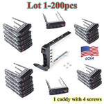 Lot Supermicro SB16105 2.5" Sas/sata Hard Drive Tray Ssd Caddy MCP-220-00047-0B Open. Price: $430.50.