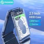 Pixero Usb 3.0 2.5" External Hdd Ssd Enclosure Hard Drive Case Sata Uasp New. Price: $9.11.