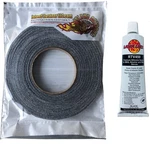 Lavalock Self Stick Kit 1/2" X 1/8" Grey Bbq Smoker Gasket Black Rtv Grill New. Price: $36.44.
