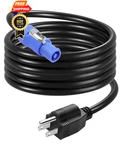 Cerrxian 3-PRONG Nema 5-15P To Powercon Cable 20A 6.6 Ft, Black New. Price: $31.98.