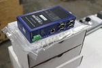 New Black Box LES404A Industrial Ethernet Serial Server. Price: $299.99.
