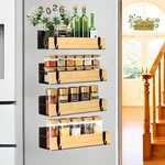 Wy Family (4 Pack) Magnetic Spice 2 Large Medium, Black-natural Bamboo New. Price: $37.07.