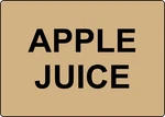 Apple Juice Laminated Vinyl Decal Sticker Label New. Price: $39.99.