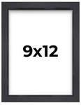9X12 Black Shadow Box Display Frame Finish 3/4" Depth Of Usable Space... New. Price: $63.62.