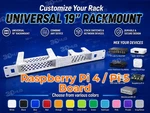 Raspberry Pi 4 / 5 Board 19" Rackmount 1U - Mix & Match With Other Devices New. Price: $39.99.