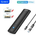 Orico M.2 Nvme /sata Ssd Enclosure Usb 3.2 Gen 10/6GBPS Adapter For Case New. Price: $15.50.