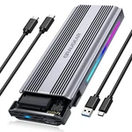 Graugear M.2 Ssd Enclosure Rgb, 10GBPS USB3.2 GEN2 Tool-free Aluminum Externa... New. Price: $31.92.