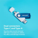 Patriot X550 128GB USB3.2 Type-c/type-a Otg Flash Drive Smartphone Pc Mac Tablet New. Price: $17.99.