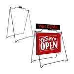 Media&displays Units 22"X18" Sidewalk Sign Frame Stand Real Estate Sig... New. Price: $156.28.