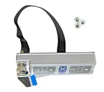 4-BUTTON Left Ear For Supermicro CSE-827B / Nutanix NX-8235-G6-4108 Server Used. Price: $26.00.