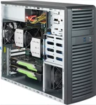Supermicro CSE-732D3-1K26B Mid Tower Chassis New. Price: $699.99.