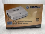 New Genuine Oem Sealed Trendnet TE100-MFP-1 Port Multi Function Usb Print Server. Price: $29.99.