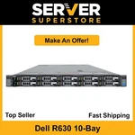 Dell Poweredge R630 Server 2X E5-2630 V4 = 20 Cores H730 64GB Ram 10X Trays Used. Price: $599.99.