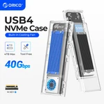 Orico M2 Nvme Sata Ssd Enclosure Usb 40GBPS/10GBPS Case For /b+m-key New. Price: $37.43.