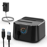Godo Usb 3.0 To Sata Iii Mini Dual Bay External Hard Drive Docking Station Fo.... Price: $34.44.