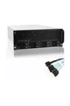 Rackchoice 4U Rackmount Server Chassis 8BAY 12GBPS Swappable Sata/sas Drive B... New. Price: $520.00.