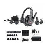 Synco Xtalk XPRO5 X5 5-PERSON Wireless Intercom Headset System With Microphon... New. Price: $629.51.