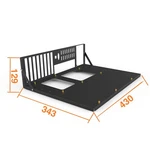 Open Air Frame Mining Rig Bracket For Chassis Computer Case Motherboard Eatx Usa New. Price: $35.41.